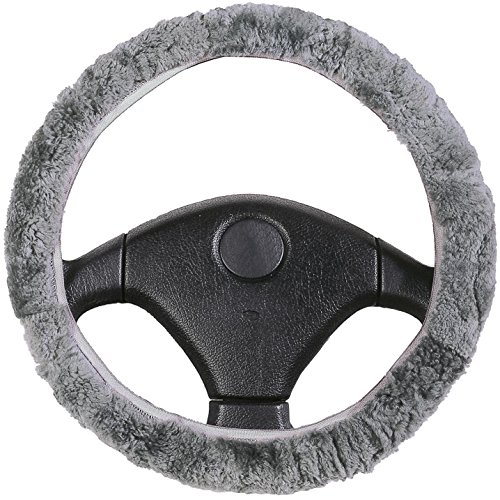 QUARKZMAN Auto Lenkradbezug Aus Mikrofaserleder - Selbst Nähen, Rutschfest & Atmungsaktiv Für 41-43 Cm Lenkräder