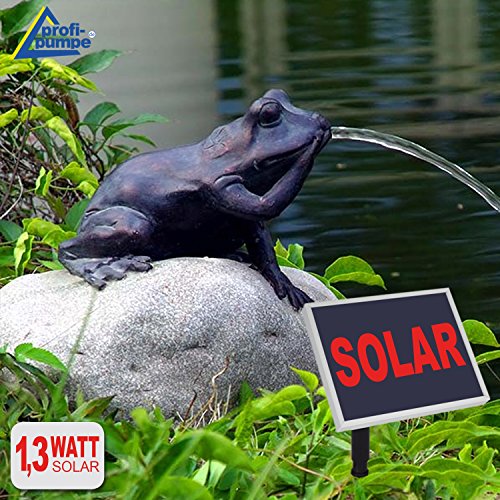 Solarbrunnen für Garten Vergleich 2018