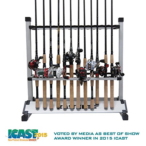 Berkley Angelrutenhalter - Vertikales Regal Für Bis Zu 6 Ruten